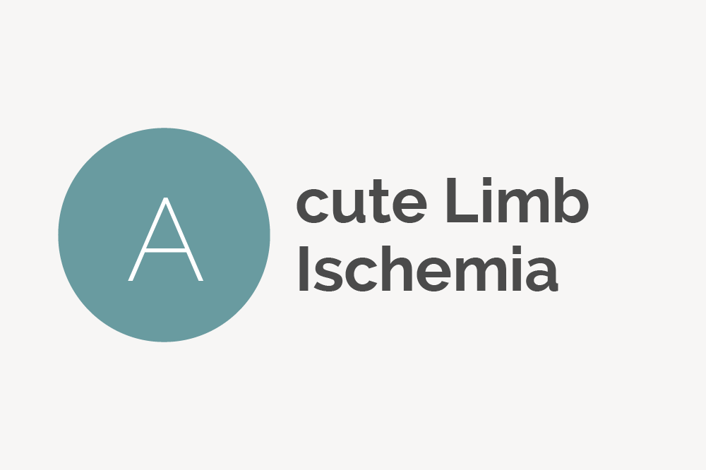 Acute Limb Ischemia