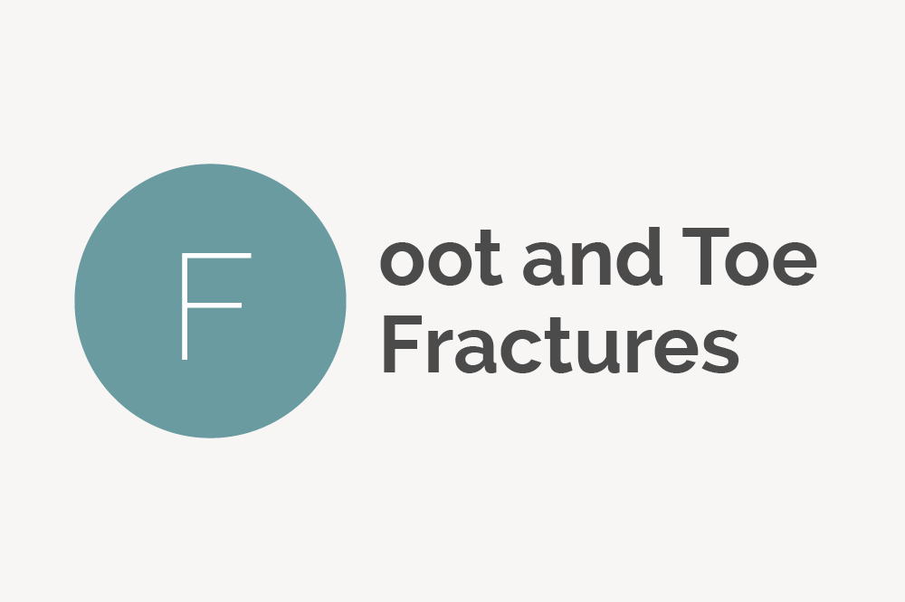 Foot and Toe Fractures Wiki