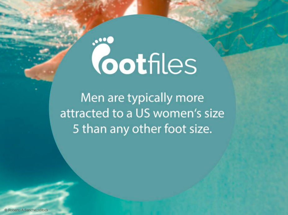 Footfiles Foot Fact Men Are Attracted To Women&#039;s Small Size 5 Feet