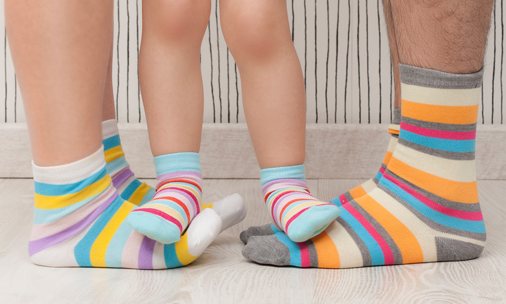 Socklings Children&#039;s Sock Grow With Baby