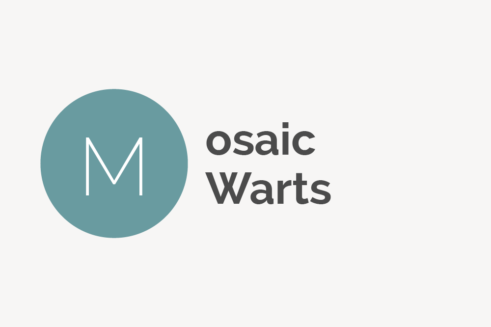 Mosaic Warts Definition 
