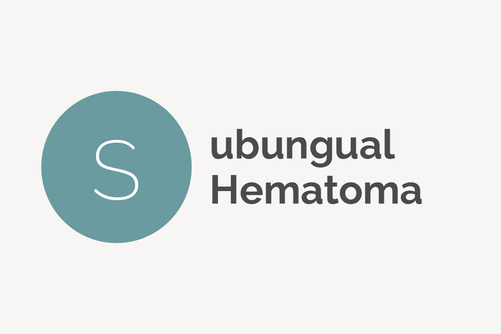 Subungual Hematoma Definition 