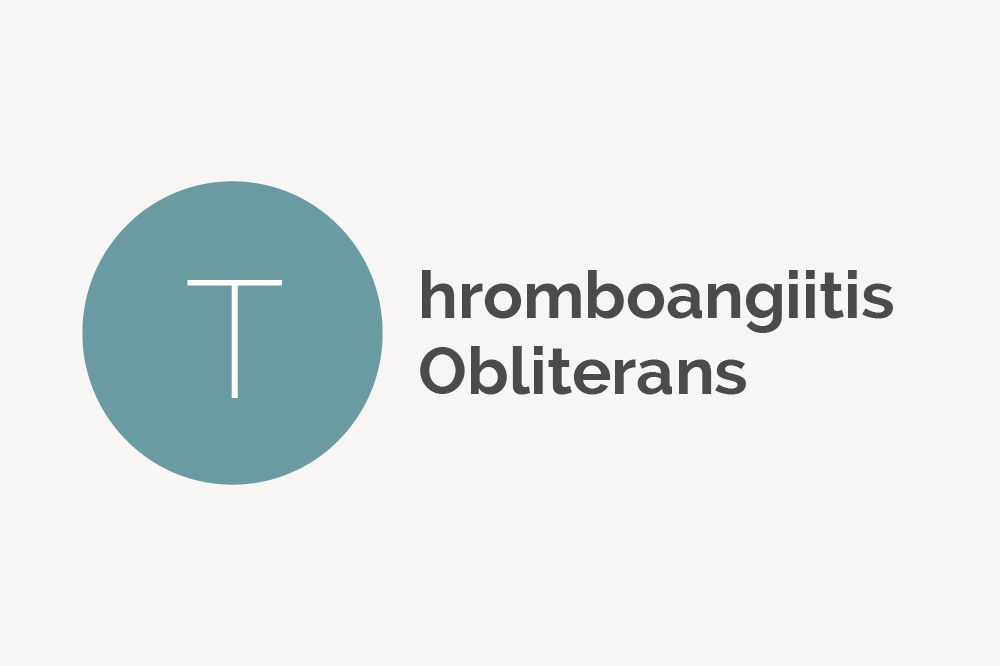Thromboangiitis Obliterans Definition 